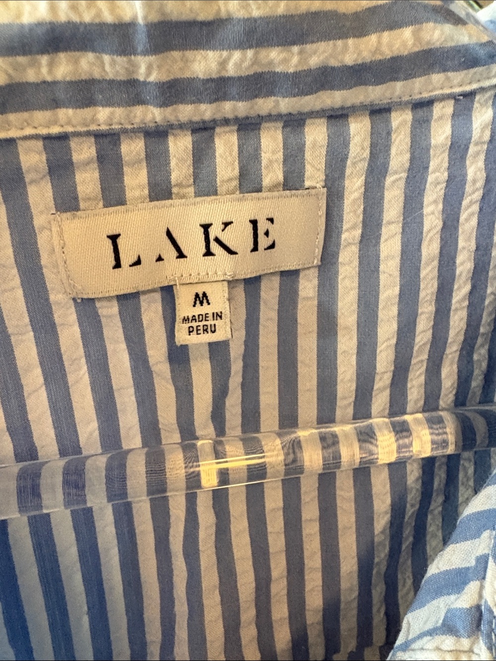 Lake pajamas Blue & White Striped Set - Picture 2 of 7